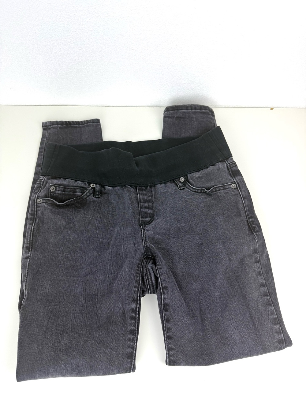 GAP Black Maternity Skinny Jeggings 28R